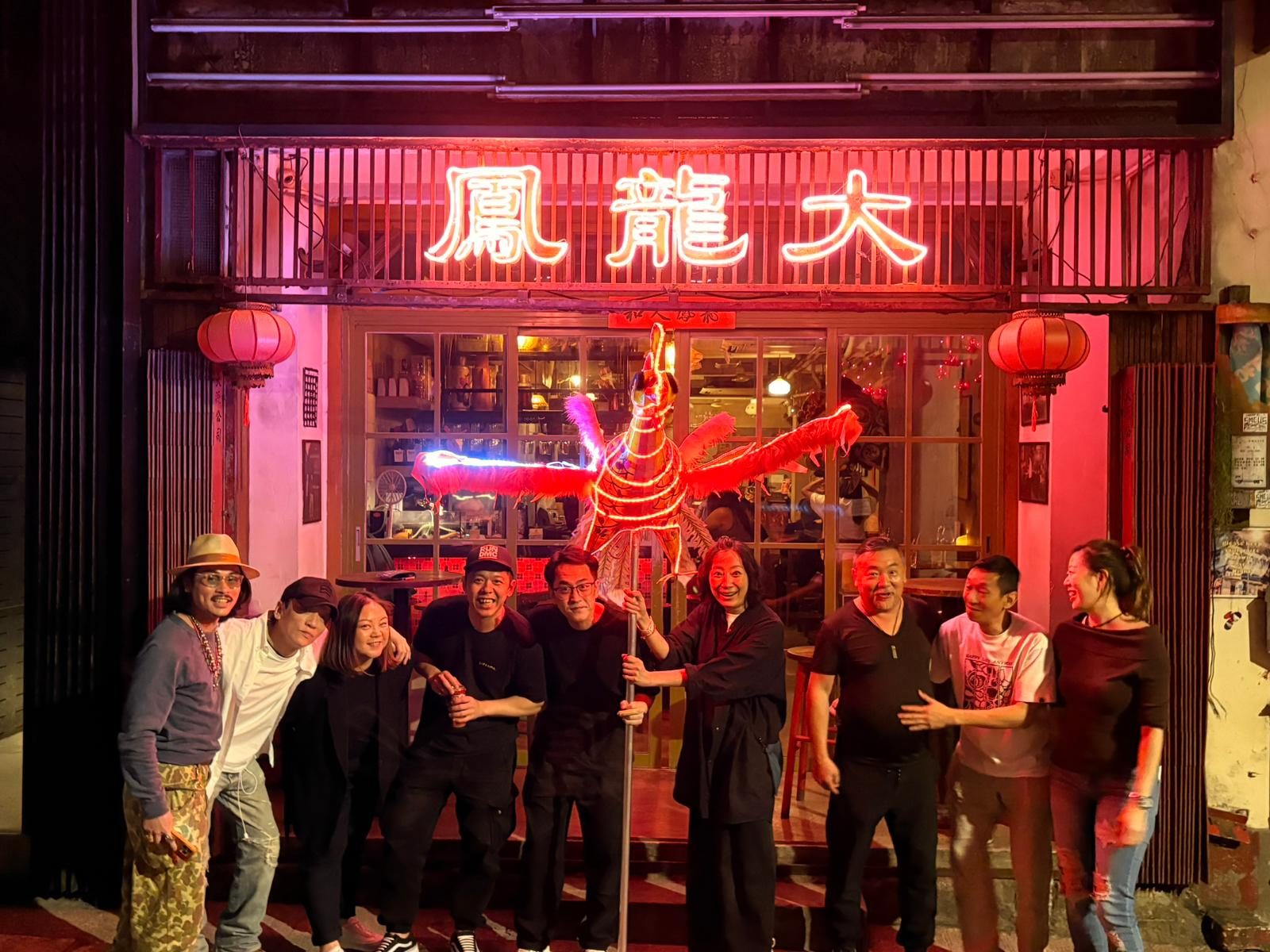 Tai Lung Fung restaurant exterior and team